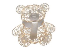 Orso Teddy Seduto 27cm 80m.led B.caldo Batt. 68803 3210607