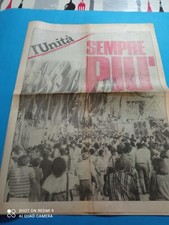 L'UNITA' 1984 PIU' EDIZIONE STRAORDINARIA FESTIVAL DELL'UNITA' ROMA EUR  STAINO