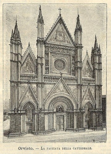 Stampa antica orvieto - stampa,