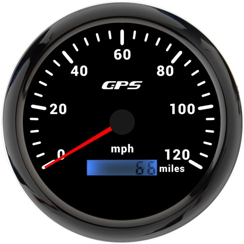 Tachimetro gps nero 110mm - nero,
