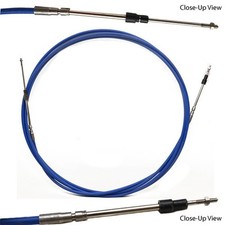 Pair 5ft Outboard Low Friction Gear Throttle Control Cables Yamaha Tohatsu Honda