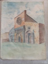 Antico disegno acquerello - antico,