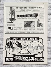 1934 Moretti Tenda Campeggio