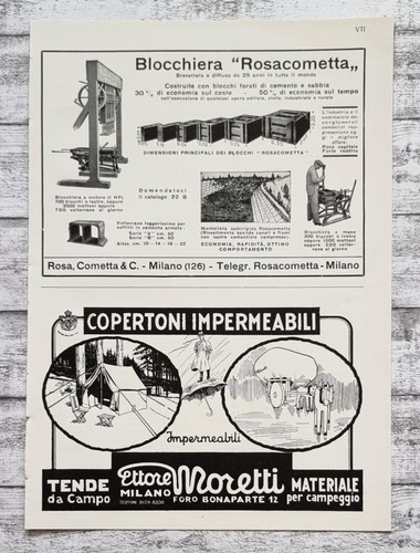 1934 moretti tenda campeggio - 1934,
