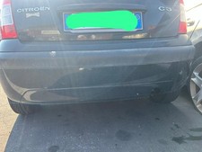 paraurti fari Musata anteriore completa citroen c3 2002-2009 nera