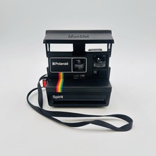 Vintage Polaroid 600 Land Camera Spirit, ottime condizioni, made in USA, NON TESTATA