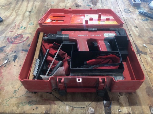 Hilti 451 powder actuated - hilti,