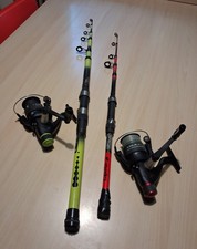 Canne da pesca per bambini con 2 mulinelli 