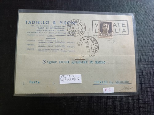 Regno perfin 1938 - perfin, &