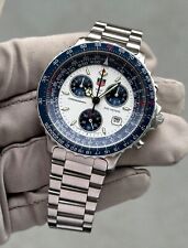 Cronografo Vintage TAG Heuer Pilot Quarzo 42mm Ref. 530.806K *RICONDIZIONATO*