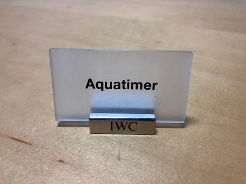 Placca display iwc - placca,