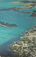 Virgin Islands (USA) 2 cart., St. Croix: Christ. Harbor, St. John: Cinnamon Bay