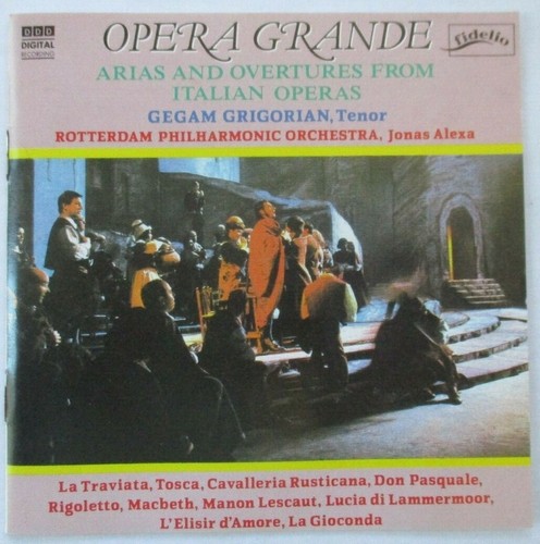 Opera grande arias - opera,