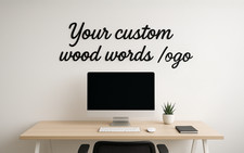 Insegna Personalizzata Legno in rilievo 3d Logo Scritta Disegno Grande Formato