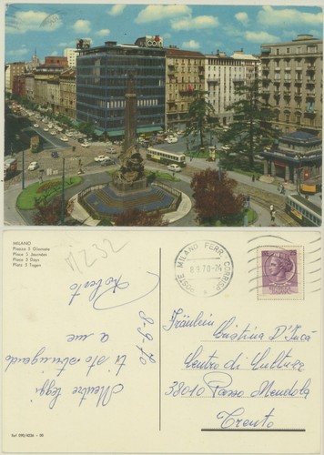 Milano piazza giornate - -piazza, 5