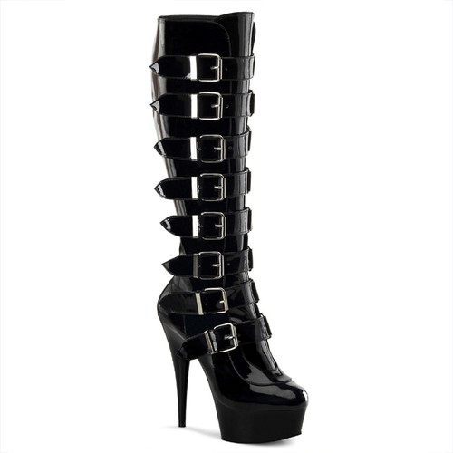 Stivali stiletto plateau - , al