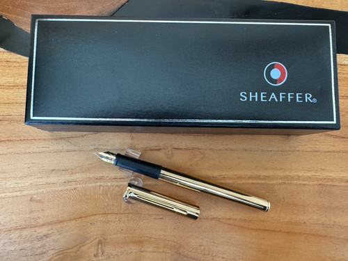 Sheaffer agio gold plated - sheaffer,