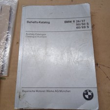 Catalogo Ricambi e Libretto Istruzioni  per moto Bmw R26  d'epoca