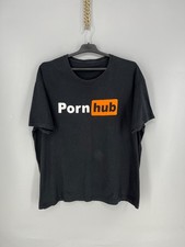 T-shirt vintage logo Pornhub