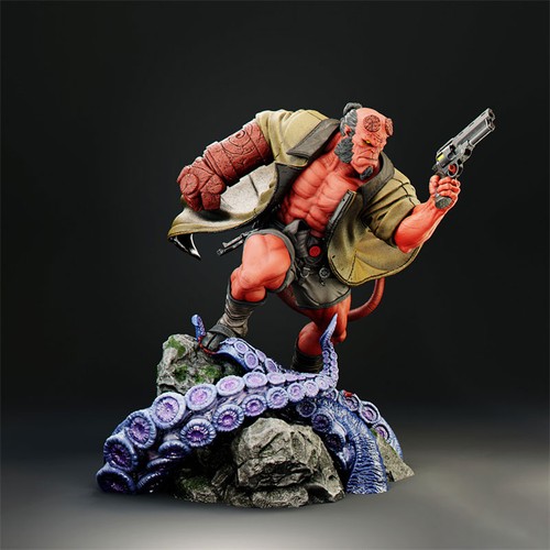 Hellboy octopus 6 - 1/6, kit