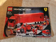 Lego ferrari team - 8654, manual