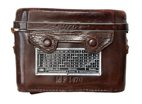 Custodia fotocamera pelle - fotocamera, in