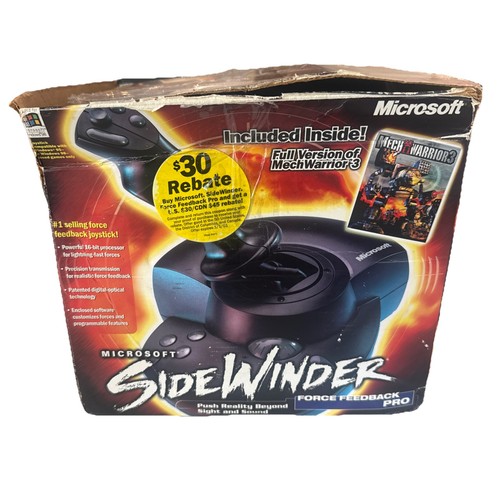 Joystick microsoft sidewinder - microsoft,