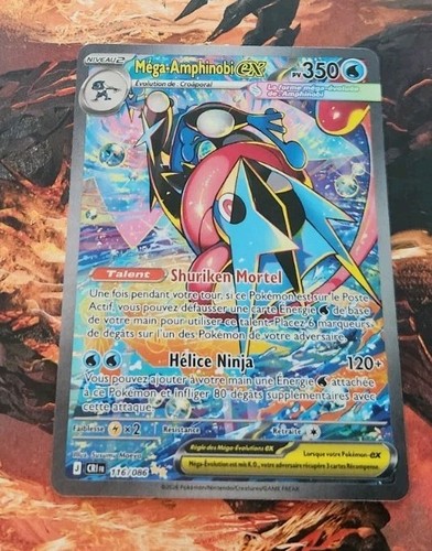 Carte pokémon méga - pokémon, méga-amphinobi