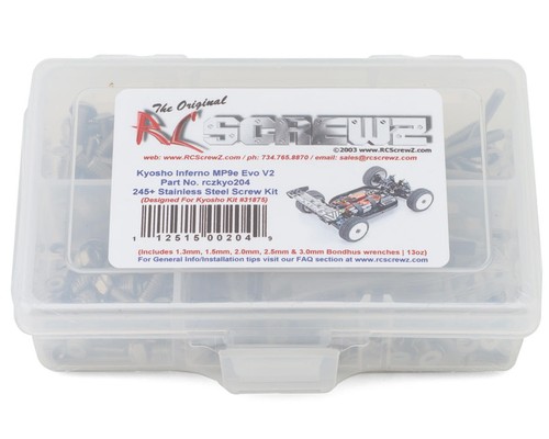Screwz kyosho inferno mp9e - kyosho,