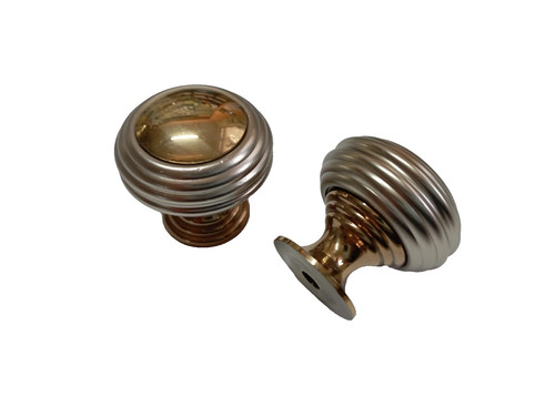 Pomolo pomello ottone lucido - pomello,
