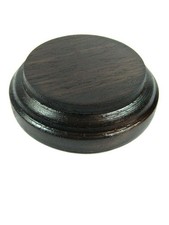 Base Tonda in Legno Diametro 7 Cm - Pastori Pastore Statua Presepe