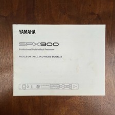 VINTAGE YAMAHA SPX900 PRO