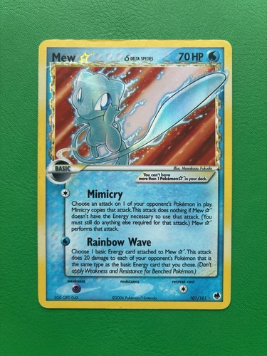 Mew 101 gold star - mew, 101/101