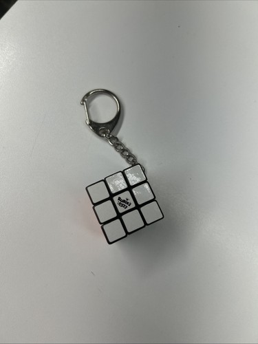 Vintage rubik cube keychain - cube,