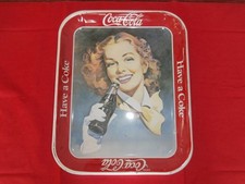 Vassoio Coca Cola con riproduzione Pubblicità Memorabilia 1943
