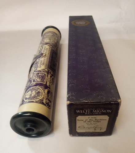 Welte mignon player piano roll - welte,
