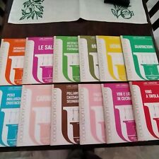 LUIGI CARNACINA - DODICI LEZIONI DI CUCINA - COFANETTO 12 FASCICOLI - SELEPRESS