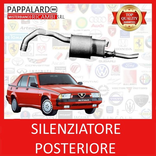 Silenziatore posteriore - silenziatore,