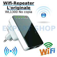 WIFI REPEATER AMPLIFICATORE SEGNALE WIFI EXTENDER RIPETITORE RETE ETHERNET LAN