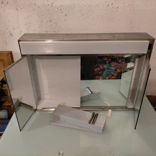 Specchiera modernariato bagno