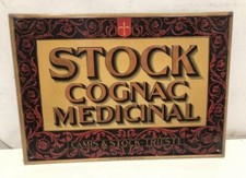 Targa Da Arredo Stock Cognac Medicinal