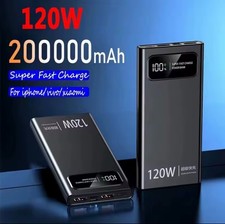 120W 200000 Power Bank mAh