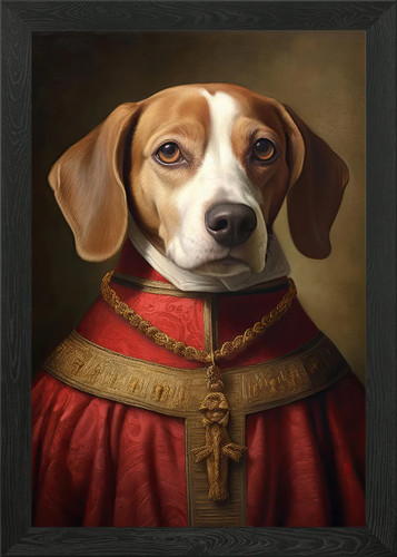 Beagle the pope framed - the,