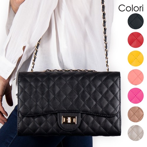 Borsa donna tracolla catena