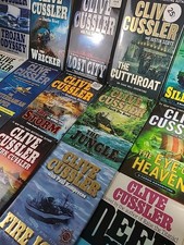 Lot Of 8 Random Clive Cussler