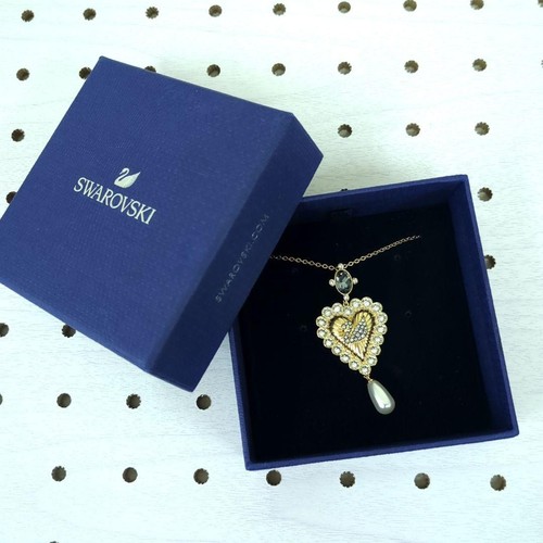 Collana swarovski strass cuore - strass,