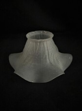 Ricambio Tulipe Tazza paralume vetro lampadario Art nouveau/Liberty H.7,5 Cm