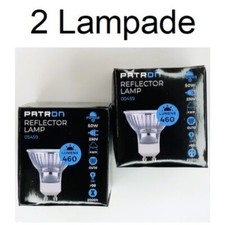 2 lampade alogena faretto attacco GU10 50W 230V