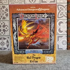 Lancia Drago - Il Drago Rosso di Krynn - Ral Partha - Boxato e Completo