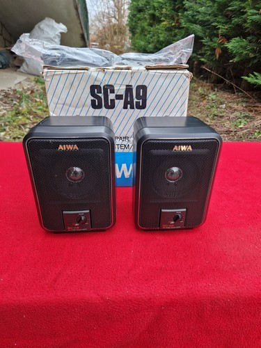 Paire enceintes vintage aiwa - paire,